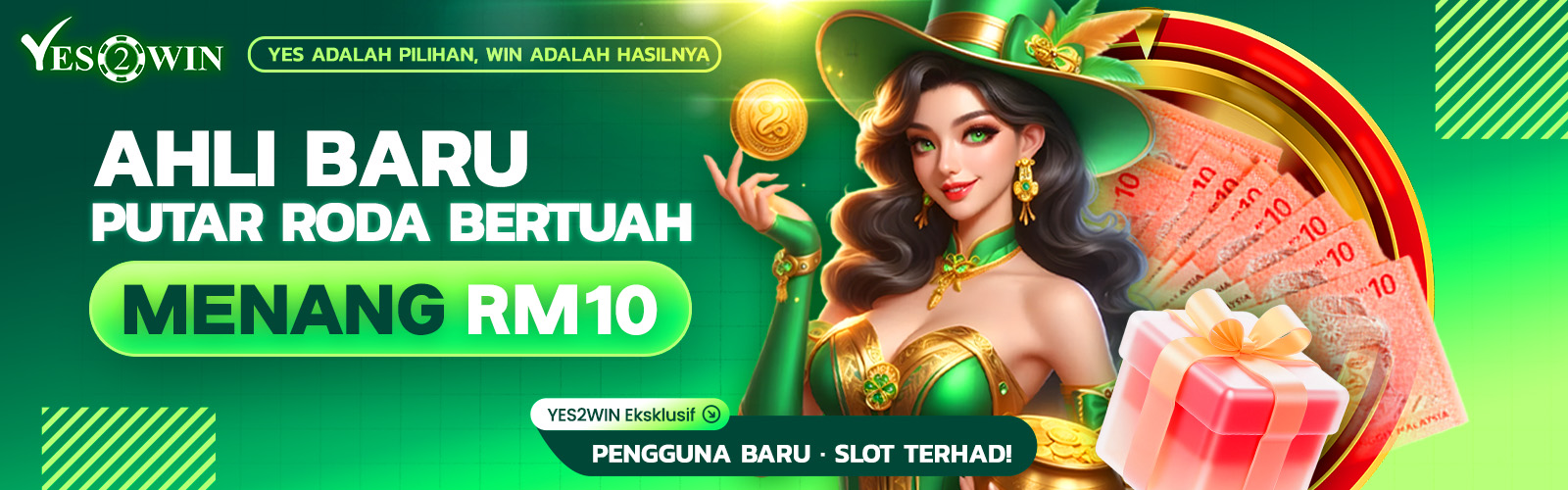 Banner promosi bonus alu-aluan Yes2Win
