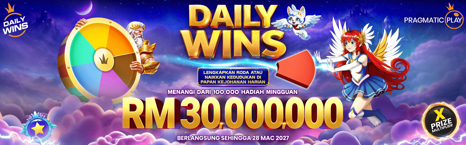 Banner promosi pertaruhan sukan Yes2Win